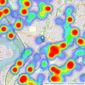 Field Palmer - Bitterne listings heatmap