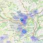 Fine & Country - Bath listings heatmap