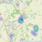 Fine & Country - Bawtry listings heatmap