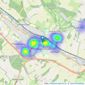 Fine & Country - Berkhamsted listings heatmap