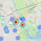 Fine & Country - Christchurch listings heatmap