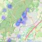 Fine & Country - Loughton listings heatmap