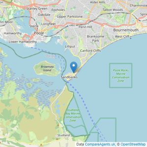 Fine & Country - New Forest listings heatmap