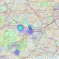 Fine & Country - Putney listings heatmap