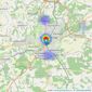 Fine & Country - Tunbridge Wells listings heatmap