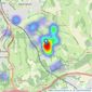 Fine & Country Woldingham - Oxted and Purley, Woldingham listings heatmap