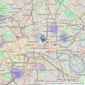 Fine Living - London listings heatmap