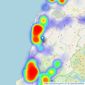 First Choice Move - Lillyhall listings heatmap