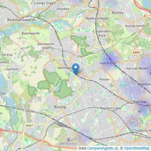 Flagstones Property Group - Northwood listings heatmap