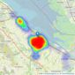 Flint @ Reid & Roberts - Flint listings heatmap