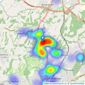 Flying Fish Properties - Tunbridge Wells listings heatmap