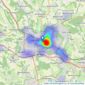 Ford & Partners - High Wycombe listings heatmap