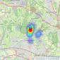 Foreman King - Farnham Common listings heatmap