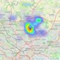 Fowler & Powell - Chapel Allerton listings heatmap