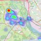 Fox & Sons - Totton listings heatmap