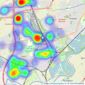 Frank Innes - Long Eaton listings heatmap