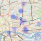 Fraser & Co - Shoreditch listings heatmap