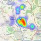 Freckleton Brown - Eastwood listings heatmap