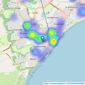 Freeman Forman - Eastbourne listings heatmap