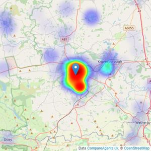 FSS - Harrogate listings heatmap