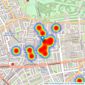 Fuller Gilbert & Co - South Kensington listings heatmap