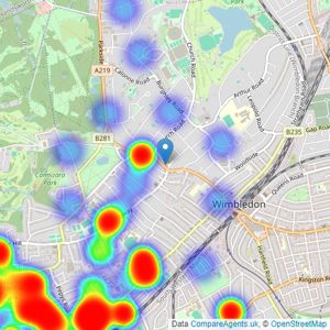 Fuller Gilbert & Co - Wimbledon listings heatmap