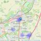 Future Property Sales - Harlow listings heatmap