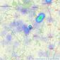 G Herbert Banks - Great Witley listings heatmap