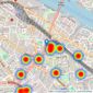 Garrett Whitelock - London Bridge listings heatmap