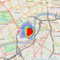 Garton Jones - Westminster & Victoria listings heatmap