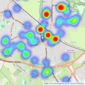 Gascoigne Halman - Bramhall listings heatmap