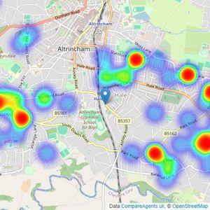 Gascoigne Halman - Hale listings heatmap