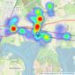 Gascoigne-Pees - Emsworth listings heatmap