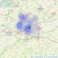 Gatekeeper - Swindon listings heatmap