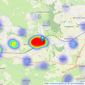 GeorgeJames Properties - Somerton listings heatmap