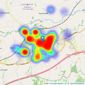 Gibbins Richards - Wellington listings heatmap