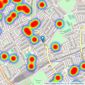 Gibbs Gillespie - Northfields Avenue listings heatmap