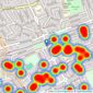 Gibbs Gillespie - Ruislip Manor listings heatmap