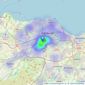 Gillespie MacAndrew - Edinburgh listings heatmap