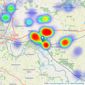 Gilson Bailey - Brundall listings heatmap