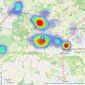 GL & Co - Storrington listings heatmap