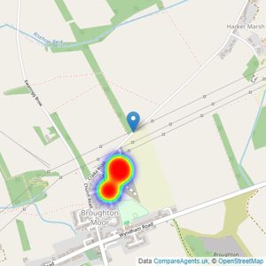 Gleeson Homes (Cumbria) listings heatmap