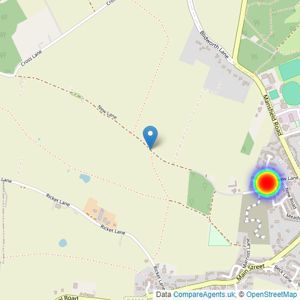 Gleeson Homes (Midlands) listings heatmap