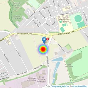 Gleeson Homes (Midlands) listings heatmap