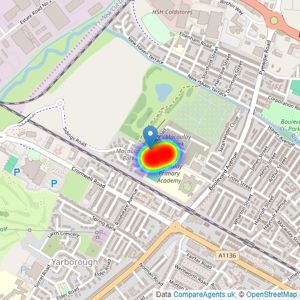 Gleeson Homes (Yorkshire East) listings heatmap