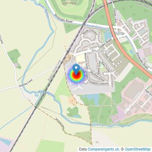 Gleeson Homes (Yorkshire South) listings heatmap