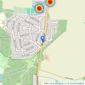 Gleeson Homes (Yorkshire South) listings heatmap