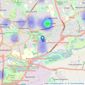 Good Choice Property Sales - Northampton listings heatmap