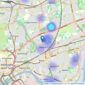 Goodfellows - Heaton listings heatmap