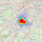 Goodfellows - Mitcham listings heatmap